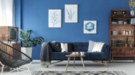 Blue up-to-date lounge pantone colour of the year, pantone colour of the year living spaces, home decor, home decor ideas, classic blue in home decor, upcoming trends in home spaces, lifestyle, indian express