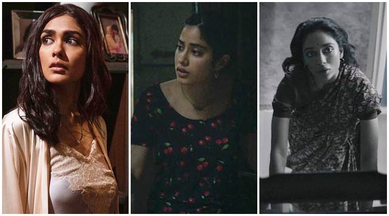 Netflix Ghost Stories Janhvi Kapoor Sobhita Dhulipala Mrunal Thakur new year premiere video