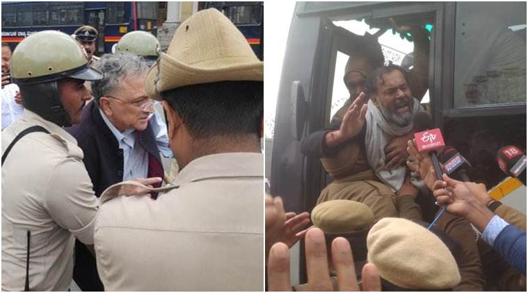Ramachandra Guha, Yogendra Yadav detained while protesting against Citizenship Act, NRC