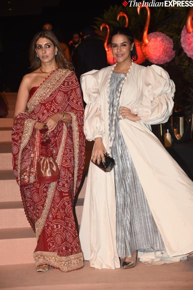 neha dhupia with shweta bachchan