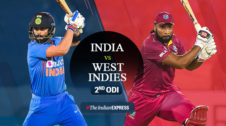 India vs West Indies 2nd ODI Highlights IND beat WI by 107 runs, level