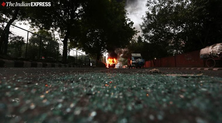 Jamia Nagar violence, Jamia Nagar, Jamia Millia Islamia, former Congress MLA booked for Jamia Nagar violence, Asif Khan, former Okhla MLA Asif Khan, Jamia latest news, delhi news, indian express