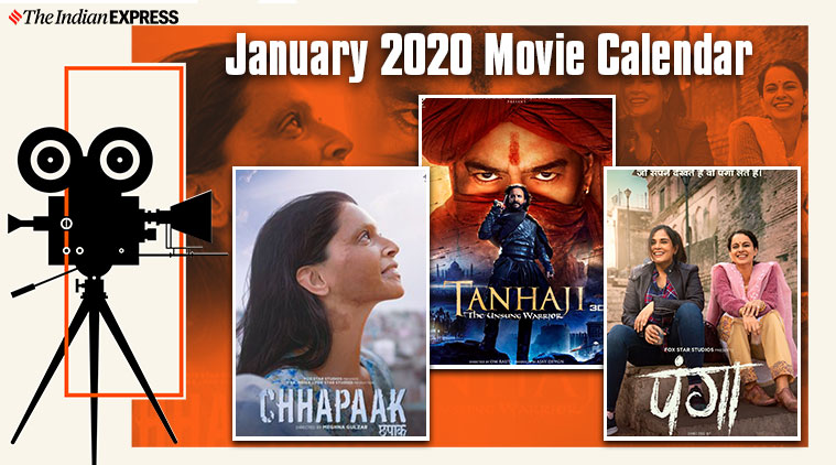 Movies In January 2020 Chhapaak Tanhaji Panga And More
