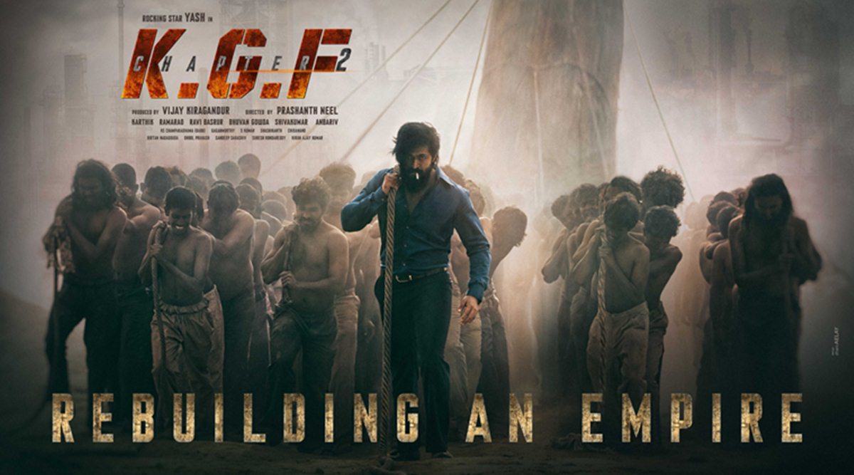 KGF Chapter 2 first look: Yash is back as Rocky | Entertainment ...