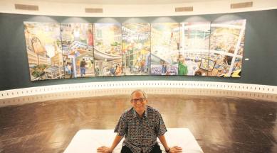 Mumbai artist Sudhir Patwardhan, Mumbai artist Sudhir Patwardhan National Gallery of Modern Art