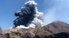 New Zealand volcano, New Zealand volcanic eruption, New Zealand, New Zealand volcano eruption, World news, Indian Express