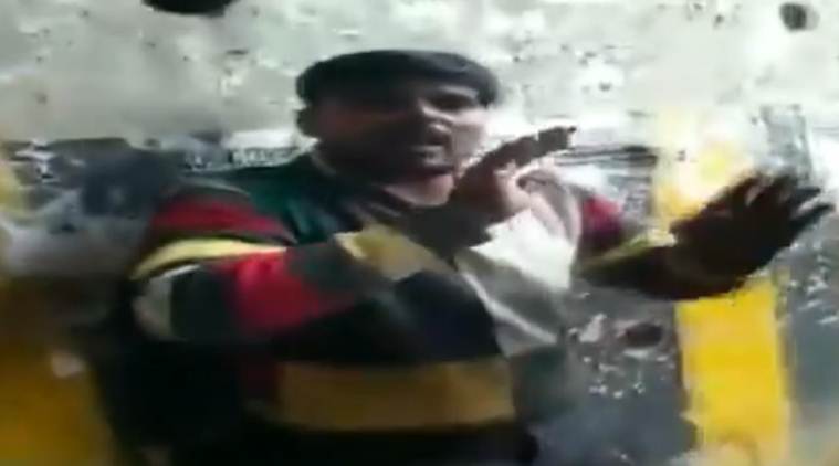 greater noida vendor beaten up viral video, noida vendor thrashed viral video, noida news, greater noida news