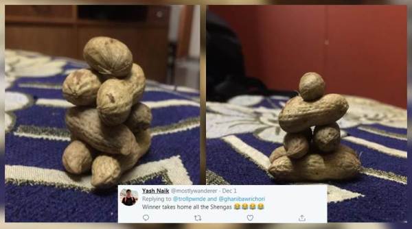 Indian version of Jenga, Shenga, Jenga game, Jenga, Jenga with a desi twist, Trending, Indian express news