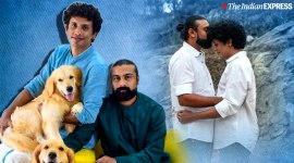 kerala gay couple, gay couple pre-wedding photoshoot, gay couple viral pre-wedding shoot, kerala gay wedding, lgbtq news, good news, indian express, kerala news, viral news