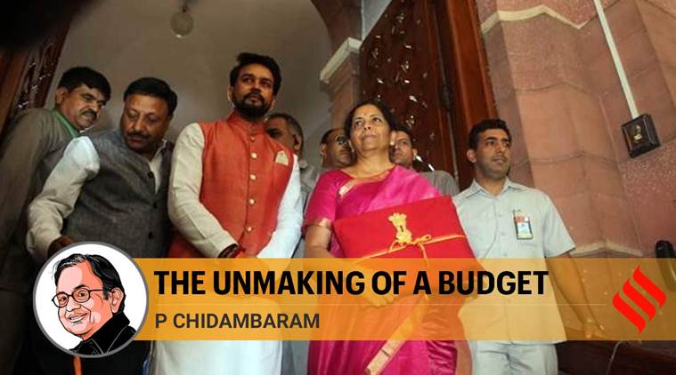Budget 2020, Nirmala Sitharaman Budge 2020, Nirmala Sitharaman, Nirmala Sitharaman finance ministry, Nirmala Sitharaman Budget 2020, Modi Budget 2020, India economic slowdown, P Chidambaram Indian Express,