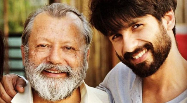 Pankaj Kapur. shahid kapoor