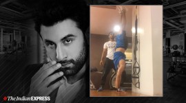 handstand benefits, indianexpress, ranbir kapoor