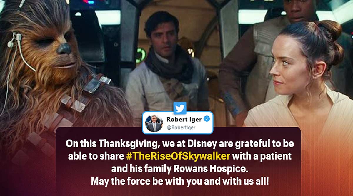 May The Force Be With You Dying Star Wars Fan Gets Early Screening Of Rise Of Skywalker Trending News The Indian Express May The Force Be With You Dying Star Wars Fan Gets Early Screening Of Rise Of Skywalker Trending News The Indian Express