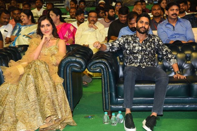 raashi khanna Venky Mama pre release event