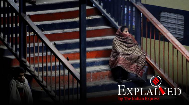 In Delhi, all days from December 14 to 27 fall into ‘cold day’ classification. (Express photo by Amit Mehra)