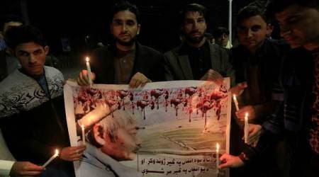 Afghanistan candlelight march, Afghanistan candlelight vigil, Japanese doctor killed, Tetsu Nakamura, World news, Indian Express