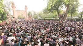 CAA protests, Citizenship Amendment Act, Citizenship Amendment Bill, CAB protests, Aligarh Muslim University, AMU CAA protests, CAA protests AMU, AMU protests, CAA, CAB, India news, Indian Express
