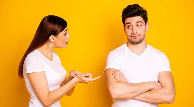 couples, argument, fight, indian express, indian express news