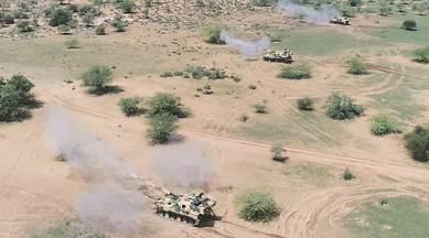 Desert exercise: Testing ground for capabilities, message for adversaries