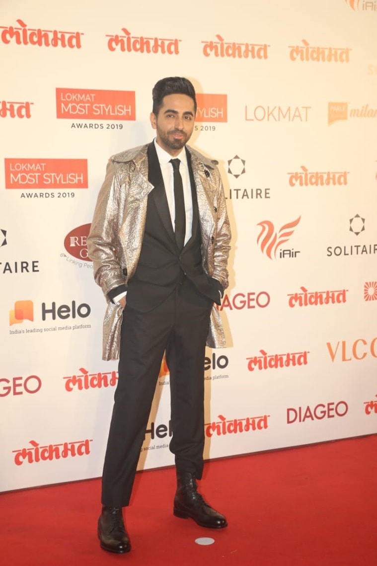 lokmat style awards, lokmat style awards 2019, lokmat style awards kriti sanon, lokmat style awards malaika arora, lokmat style awards ayushmann khurana. indian express, fashion, lifestyle