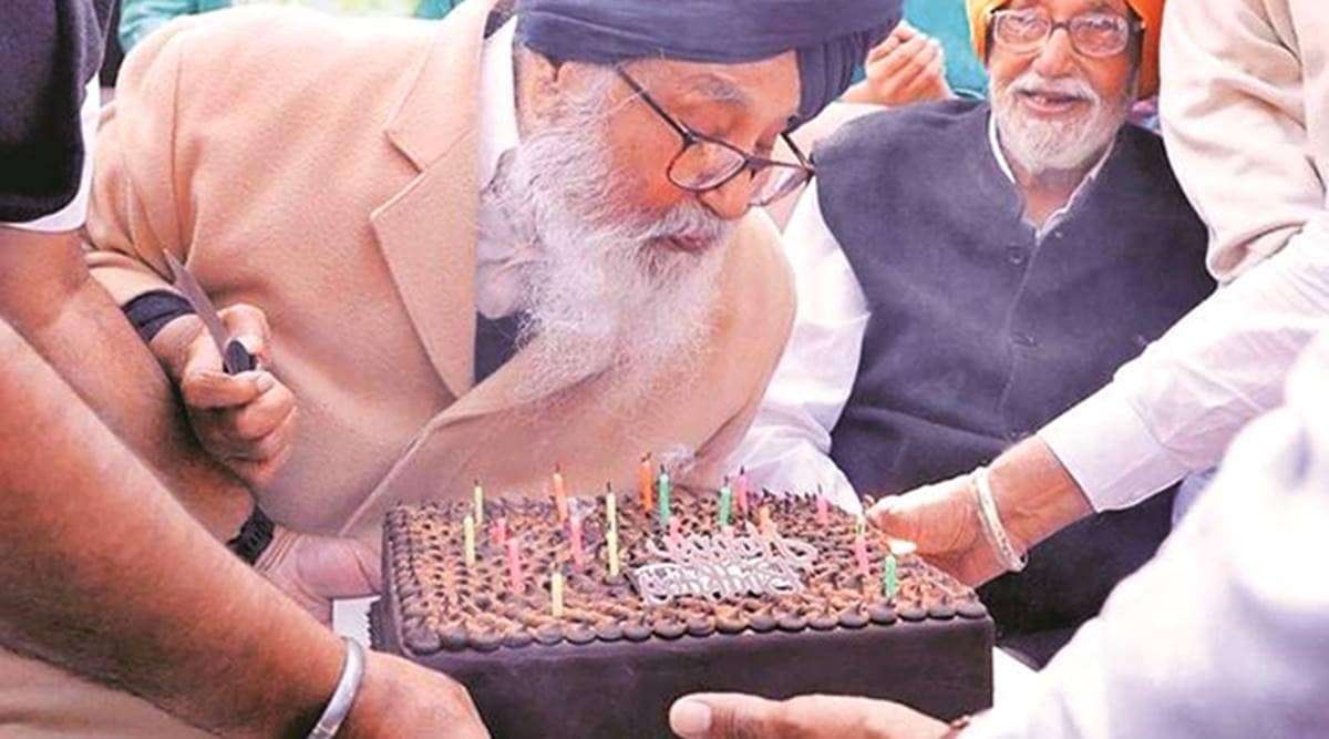 Former Punjab CM Parkash Singh Badal turns 92, celebrates at village home with family and party workers | India News,The Indian Express