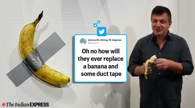 ‘now This Is Performance Banana Art Installation Worth 1 2 Lakh