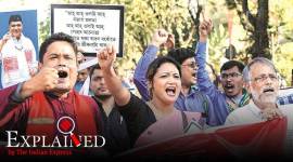 cab-protests Citizenship Amendment Bill 2019, northeast protests cab, Citizenship bill in Parliament, Union home minister amit shah on illegal immigrants, muslims in citizenship bill, citizenship bill NRC, national register of citizens, northeast citizenship bill protests, Parliament session, Parliament Winter Session, Express Explained, Indian Express