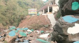 Chakki mod, Chakki mod Solan, Soln Chakki mod, Chakki mod boulders painted, India news, Indian Express