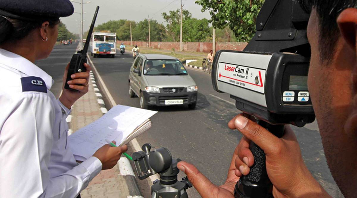 Chandigarh news, Chandigarh traffic police, Chandigarh police, Chandigarh traffic challan, poor challaning performance, Indian express
