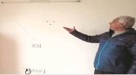 mansa devi complex, mansa devi complex cracks in houses, panchkula news, harayana news, punjab news, indian express news