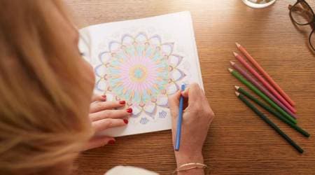 colouring, colouring books for adults, indian express news