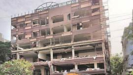 Jeetu Soni, honey trap case, mp honey trap case, Jeetu Soni hotel, bhopal hotel demolished, indian express news