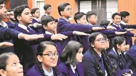 Delhi CM arvind kejriwal, Delhi schoolboys pledge, oath on women safety, women safety in delhi, delhi news, indian express news
