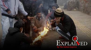 Delhi weather, Delhi winter, Delhi temperature, Delhi temperature today, Delhi weather today, winters in Delhi, Delhi winters, Express Explained, Indian Express