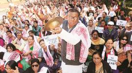 dibrugarh Bengal erupts as buses, railway stations set on fire; Assam calmer