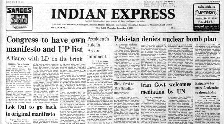 December 6, 1979, Forty Years Ago: Cong-Lok Dal Split