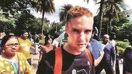 caa, citizenship act, caa protests, german in caa protests, iit madras german students, citizenship law protests, indian express