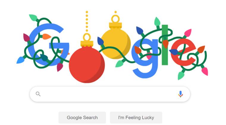 Google Doodle marks Christmas with a festive doodle spreading joy and