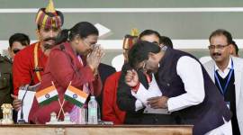 hemant soren, hemant soren takes oath, jharkhand chief minister, jharkhand jmm congress rjd coalition, jharkhand government, jharkhand mukti morcha