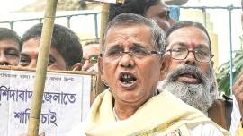 hindu priest protest against CAA, hindu priest protest in bengal, bengal CAA protest, citizenship, amendment act, CAA NRC protest, india news, Indian express news