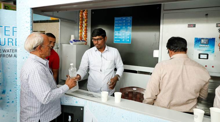 Secunderabad railway station offers drinking water from thin air at Rs 5 per litre