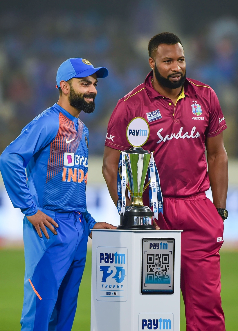 India vs West Indies 2nd T20 Live Cricket Score Online West Indies opt