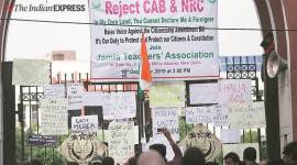 jamia university, cab protest in jamia, jamia protests, citizenship law protest, delhi cab protest, delhi city news