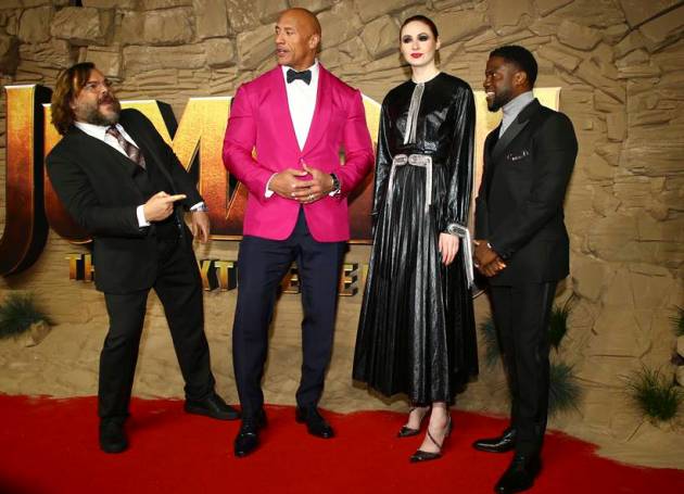 Jumanji The Next Level London premiere