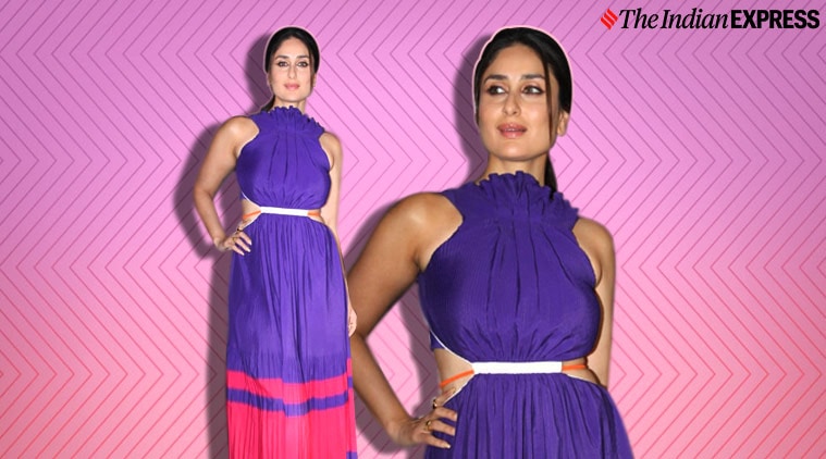 Kareena Kapoor is in the mood for black laced bra and a purple