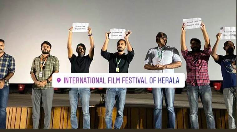 Citizenship Amendment bill, kerala cab protest, kerala film festival protest cab, NRC, 