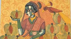 Madhubani paintings, Madhubani artists, Neelkant Choudhary, Madhubani paintings exhibition, Art and culture, Indian Express