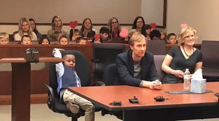 Adoption hearing of Michael Clark Jr