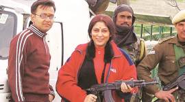 mp ganguly Women don’t need arms? She begs to differ