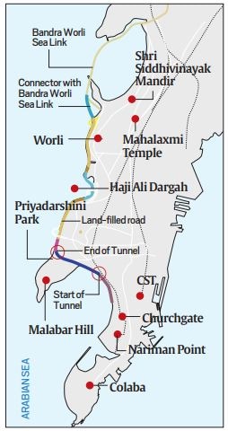 Coastal Road Mumbai Plan Map Explained: Mumbai Coastal Road Project, And Why It's Caught In Litigation |  Explained News,The Indian Express